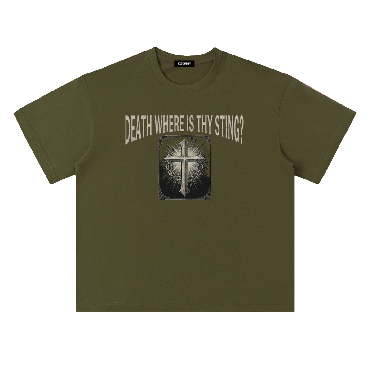Heavyweight Drop Shoulder Cotton T-Shirt