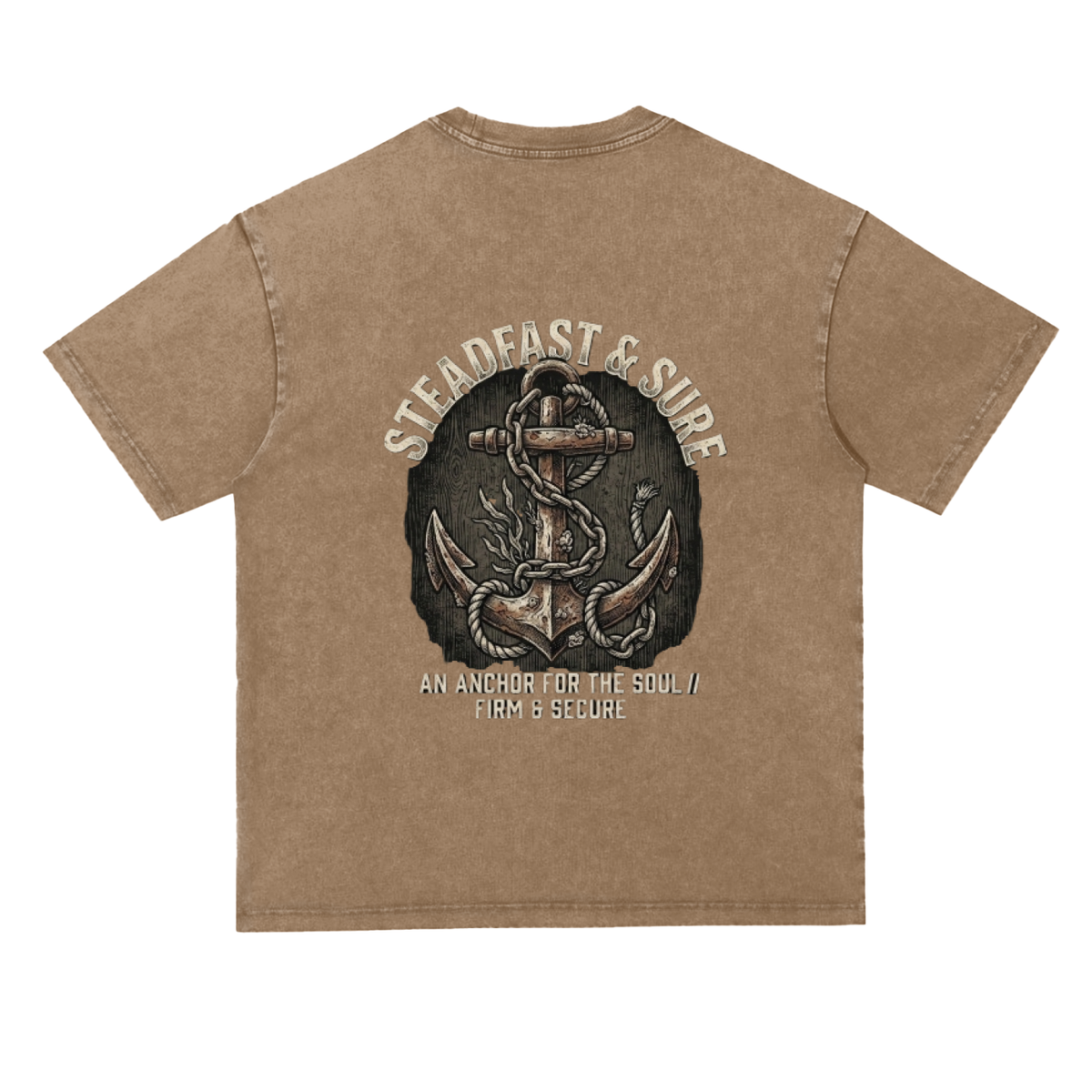 Snow Washed Heavyweight Oversize T-Shirt
