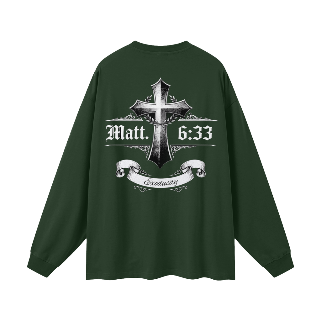 Oversized Unisex Long Sleeve T-Shirt