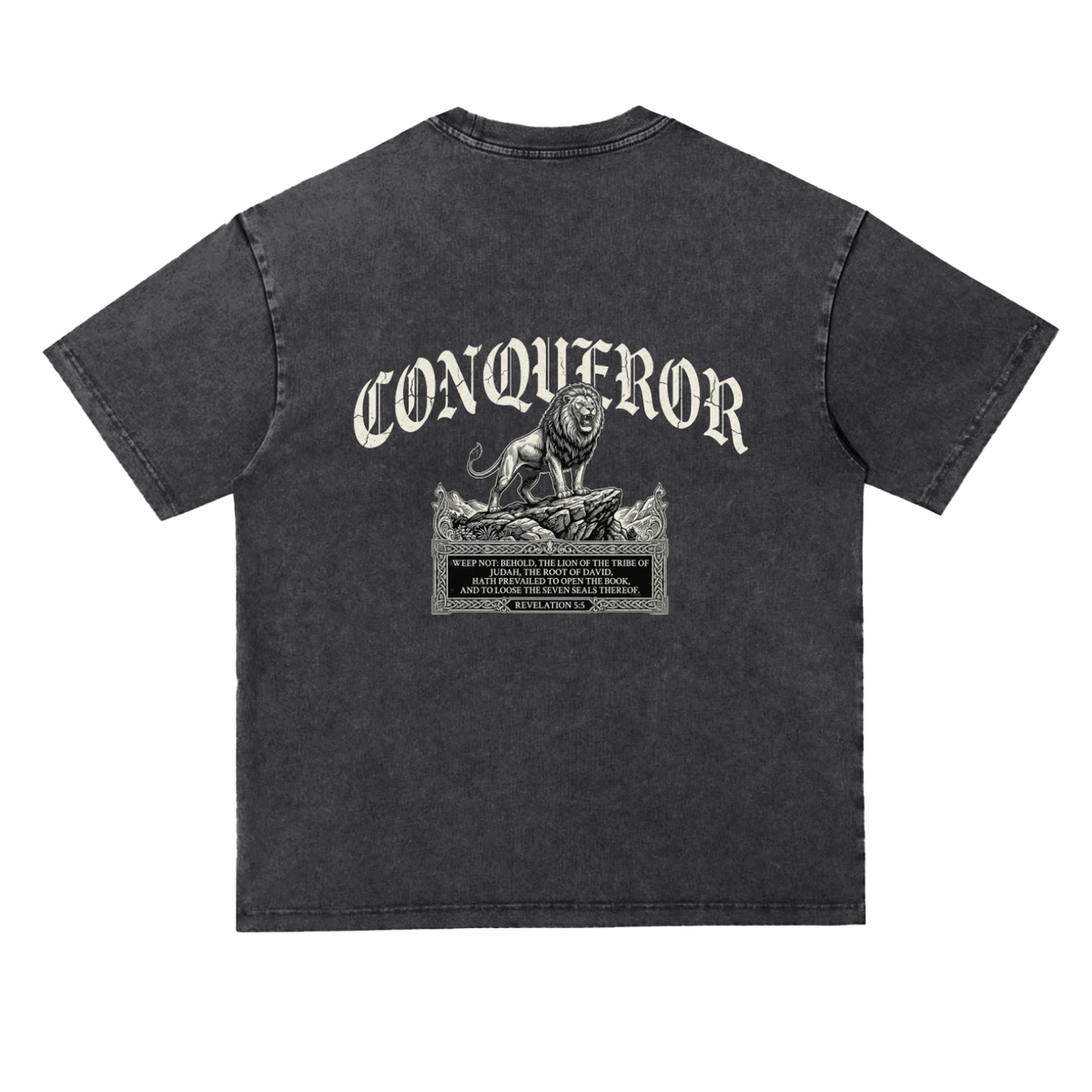 Snow Washed Heavyweight Oversize T-Shirt
