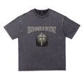 Snow Washed Heavyweight Oversize T-Shirt