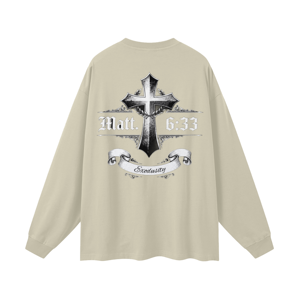 Oversized Unisex Long Sleeve T-Shirt