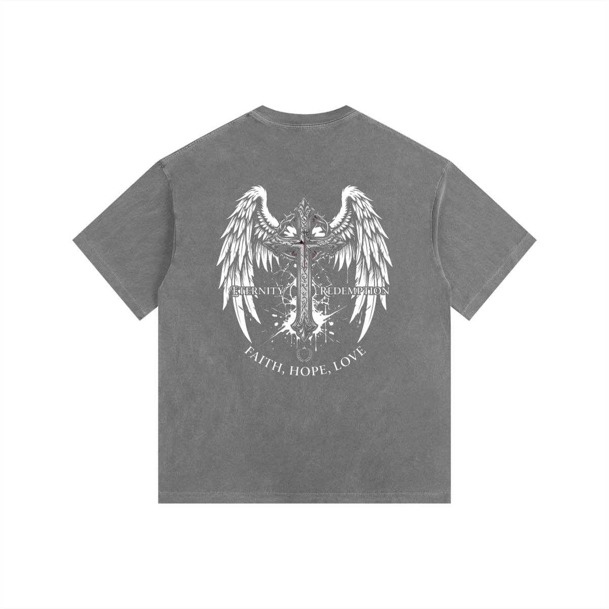 Vintage Washed Oversized Cotton T-Shirt