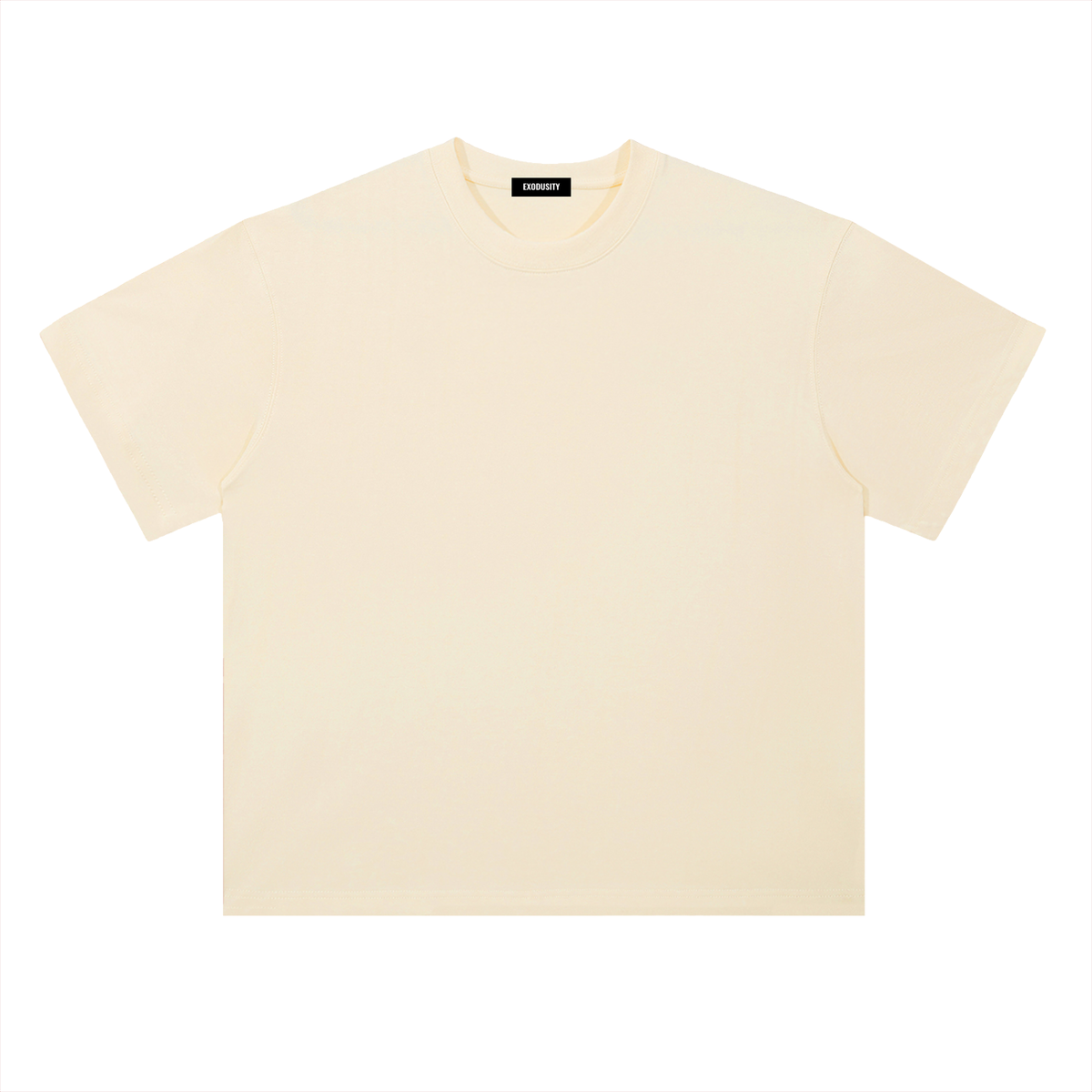Heavyweight Drop Shoulder Cotton T-Shirt