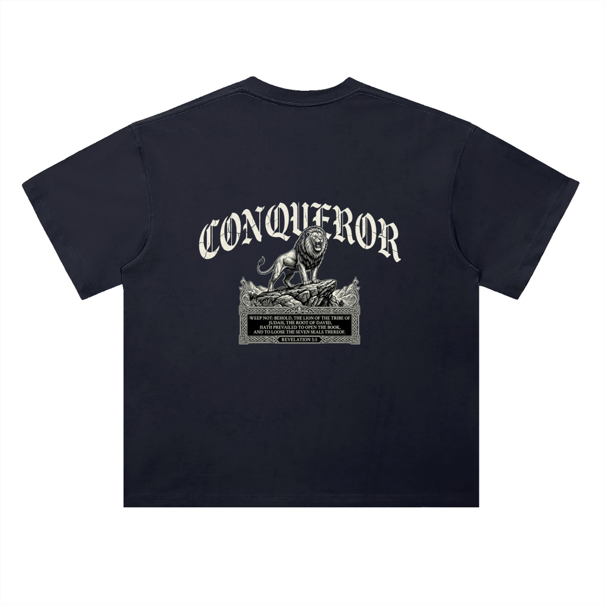 Heavyweight Drop Shoulder Cotton T-Shirt