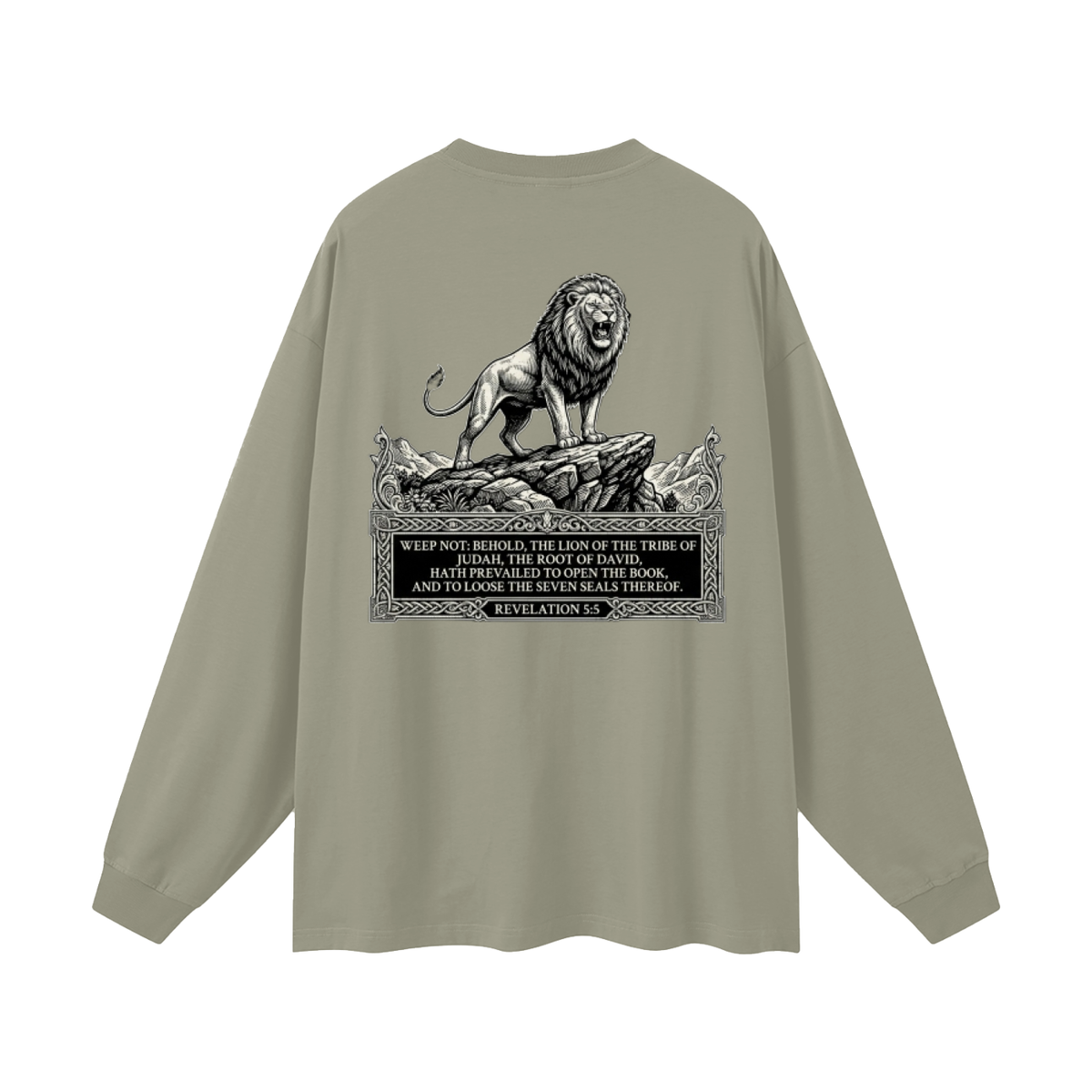 Oversized Unisex Long Sleeve T-Shirt