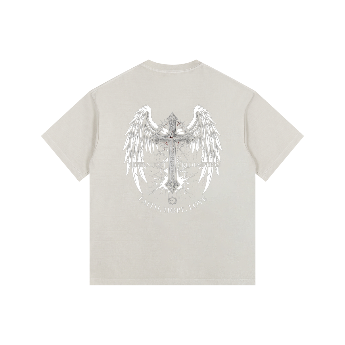 Vintage Washed Oversized Cotton T-Shirt