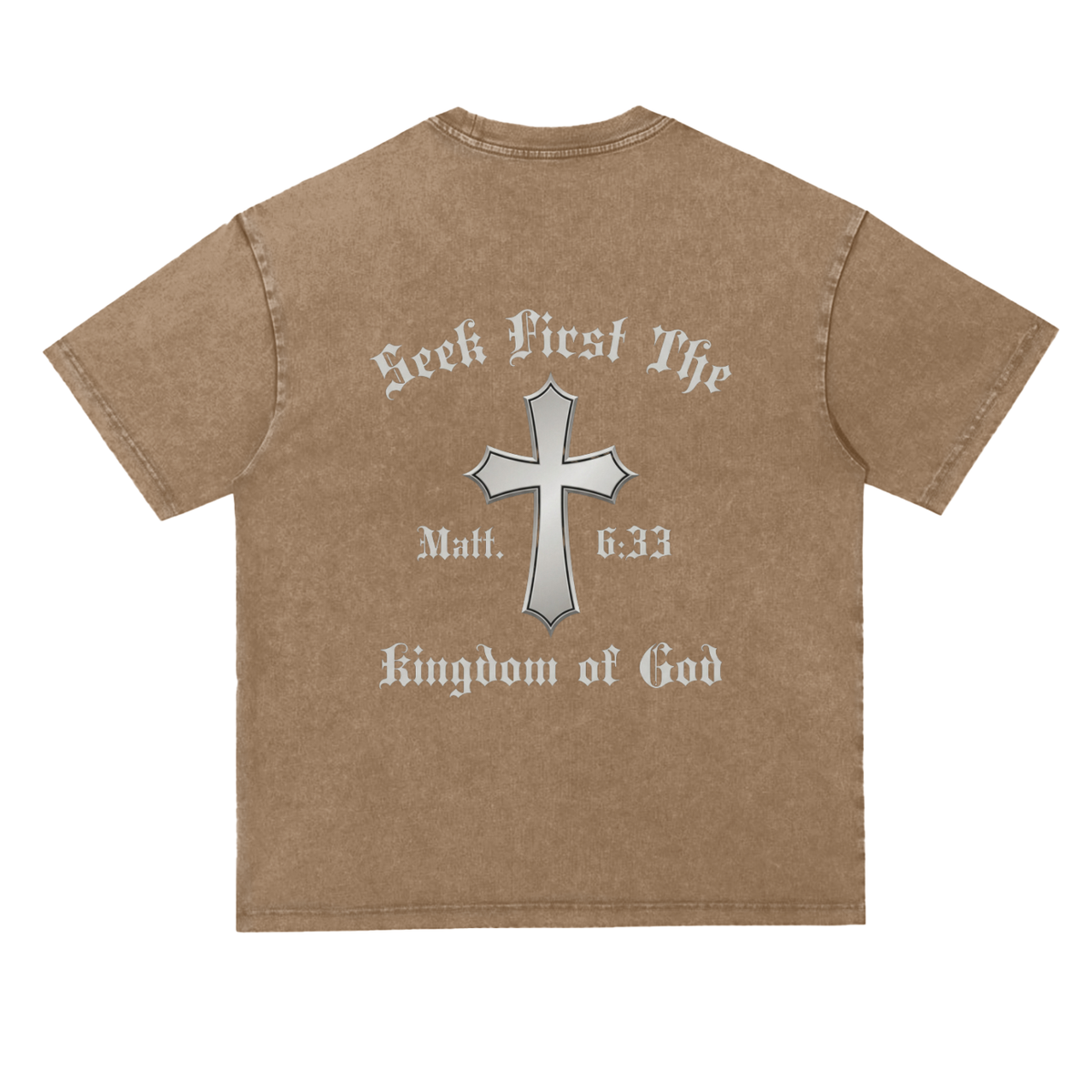 Snow Washed Heavyweight Oversize T-Shirt