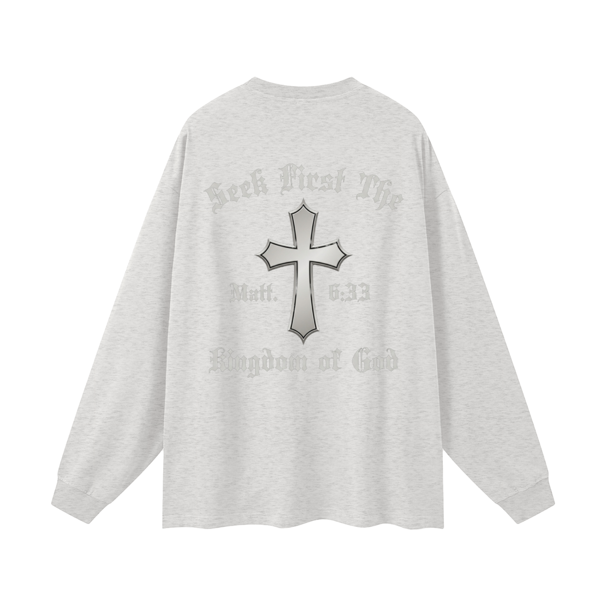 Oversized Unisex Long Sleeve T-Shirt