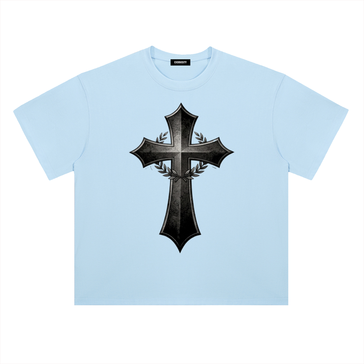 Heavyweight Drop Shoulder Cotton T-Shirt