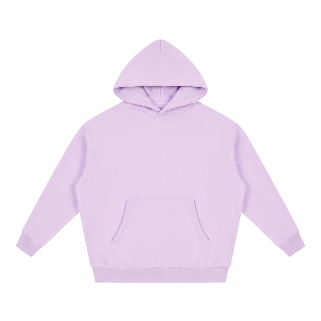Essential Oversized Boxy Fit Fleece Hoodie