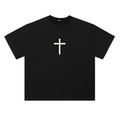 Heavyweight Drop Shoulder Cotton T-Shirt