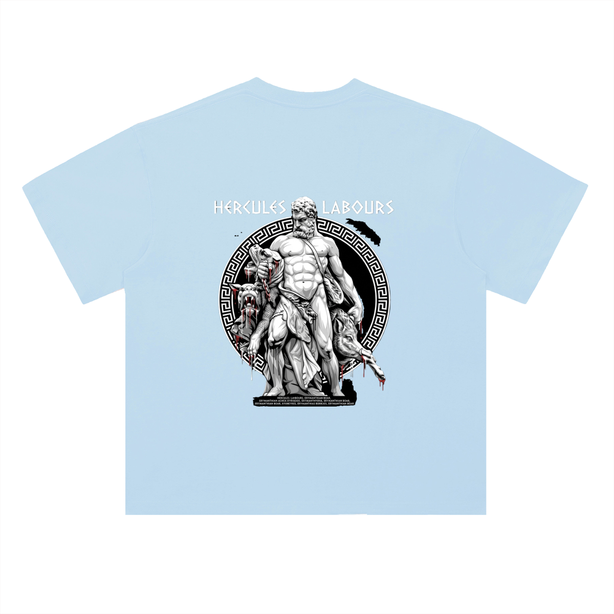 Heavyweight Drop Shoulder Cotton T-Shirt