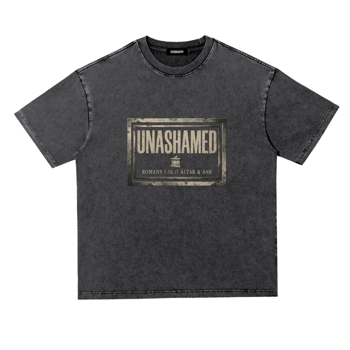 Snow Washed Heavyweight Oversize T-Shirt