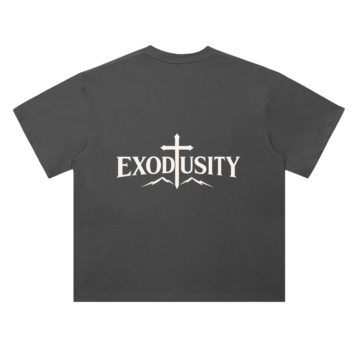 Heavyweight Drop Shoulder Cotton T-Shirt