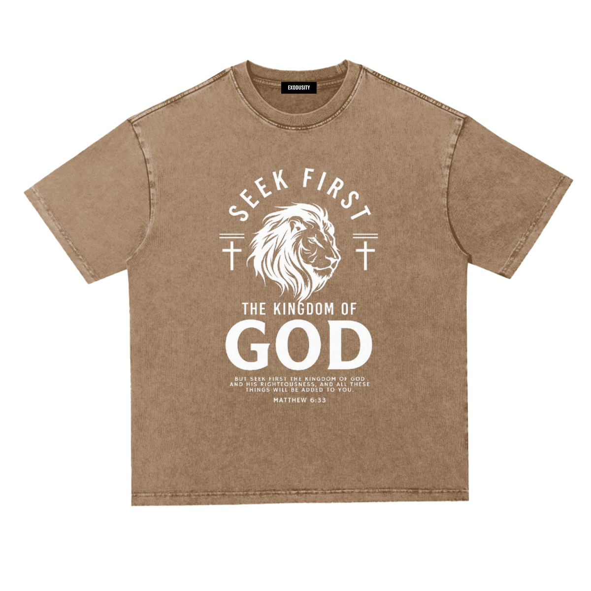 Snow Washed Heavyweight Oversize T-Shirt