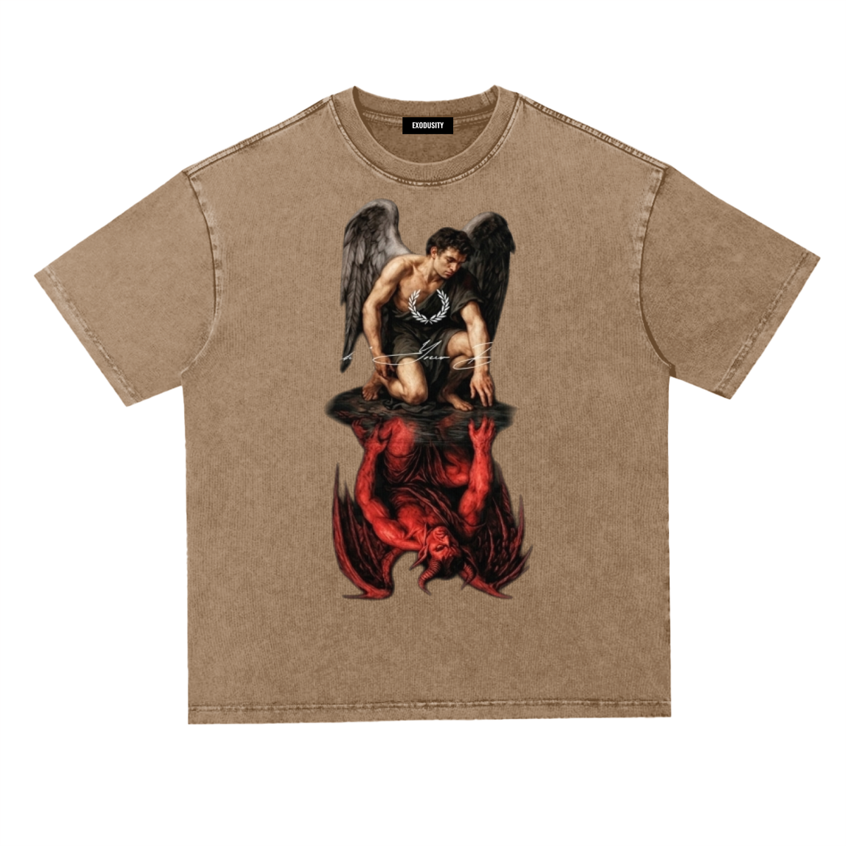 Snow Washed Heavyweight Oversize T-Shirt