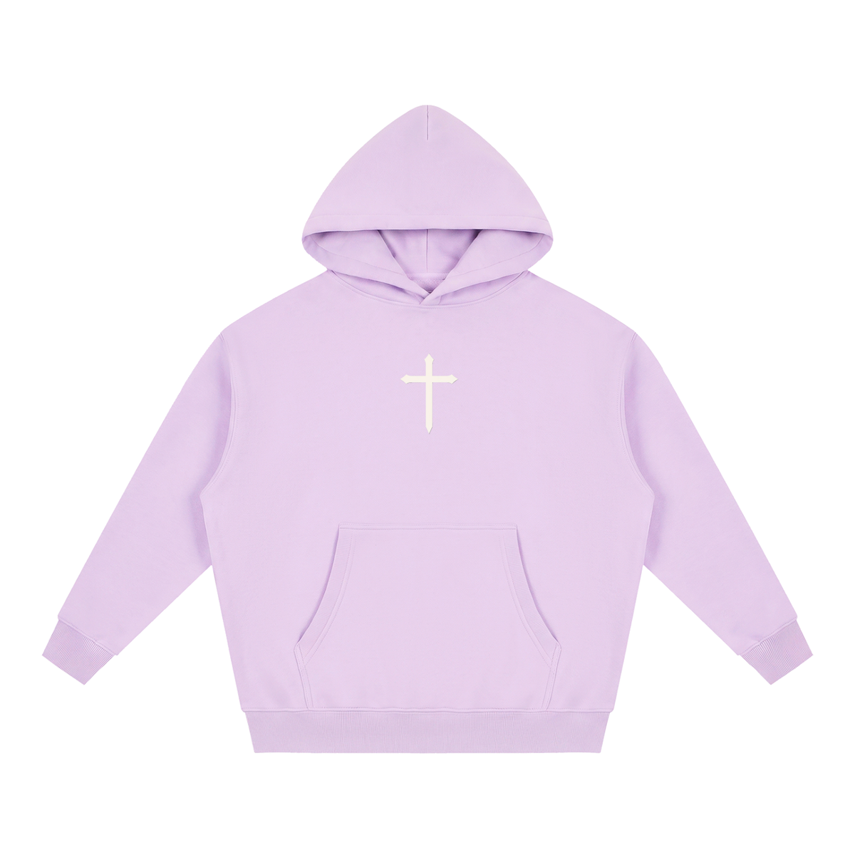 Essential Oversized Boxy Fit Fleece Hoodie