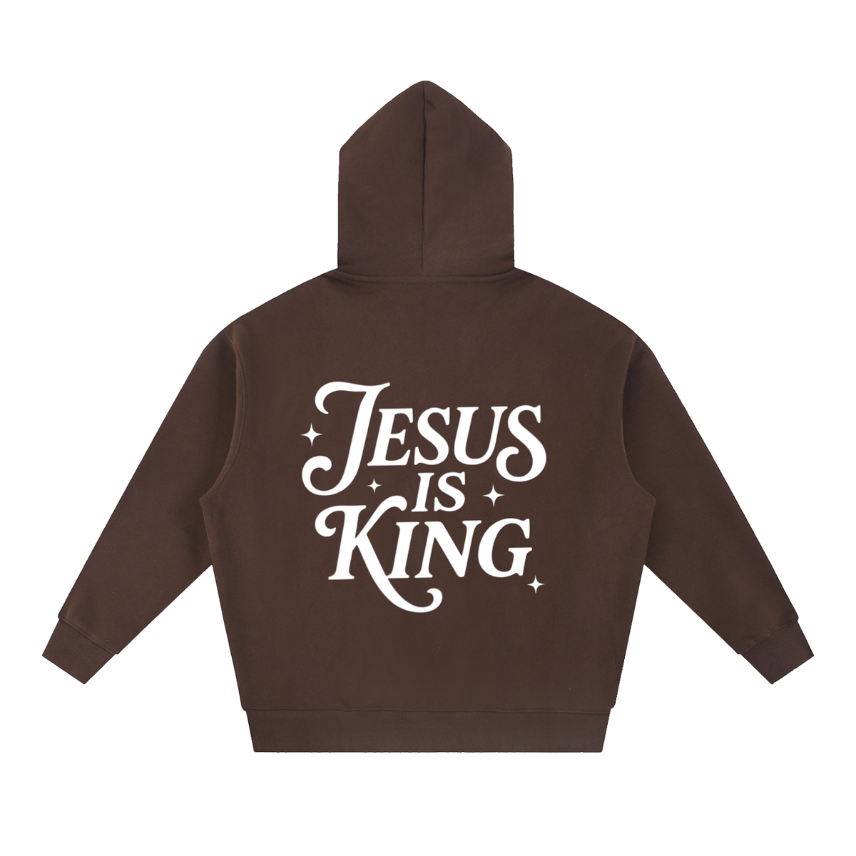 Essential Oversized Boxy Fit Fleece Hoodie