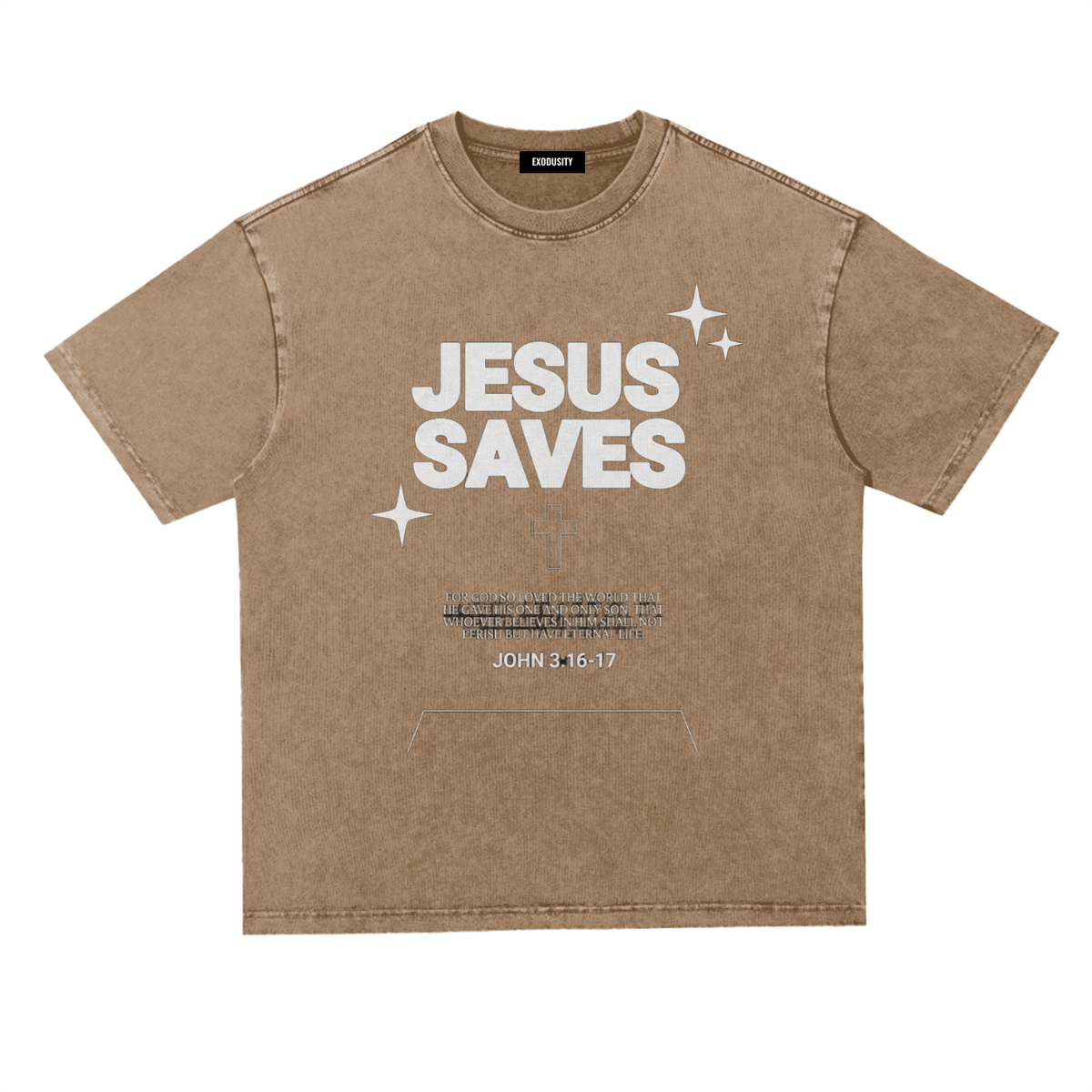 Snow Washed Heavyweight Oversize T-Shirt