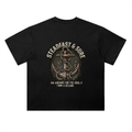 Heavyweight Drop Shoulder Cotton T-Shirt