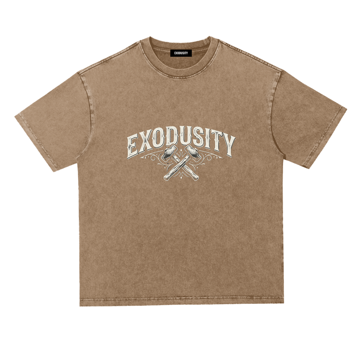 Snow Washed Heavyweight Oversize T-Shirt