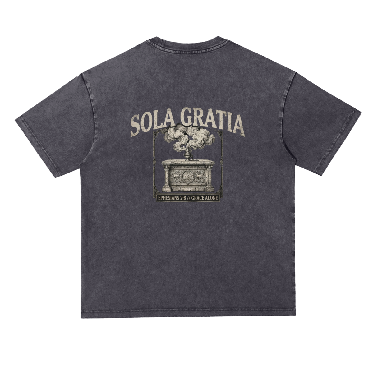 Snow Washed Heavyweight Oversize T-Shirt