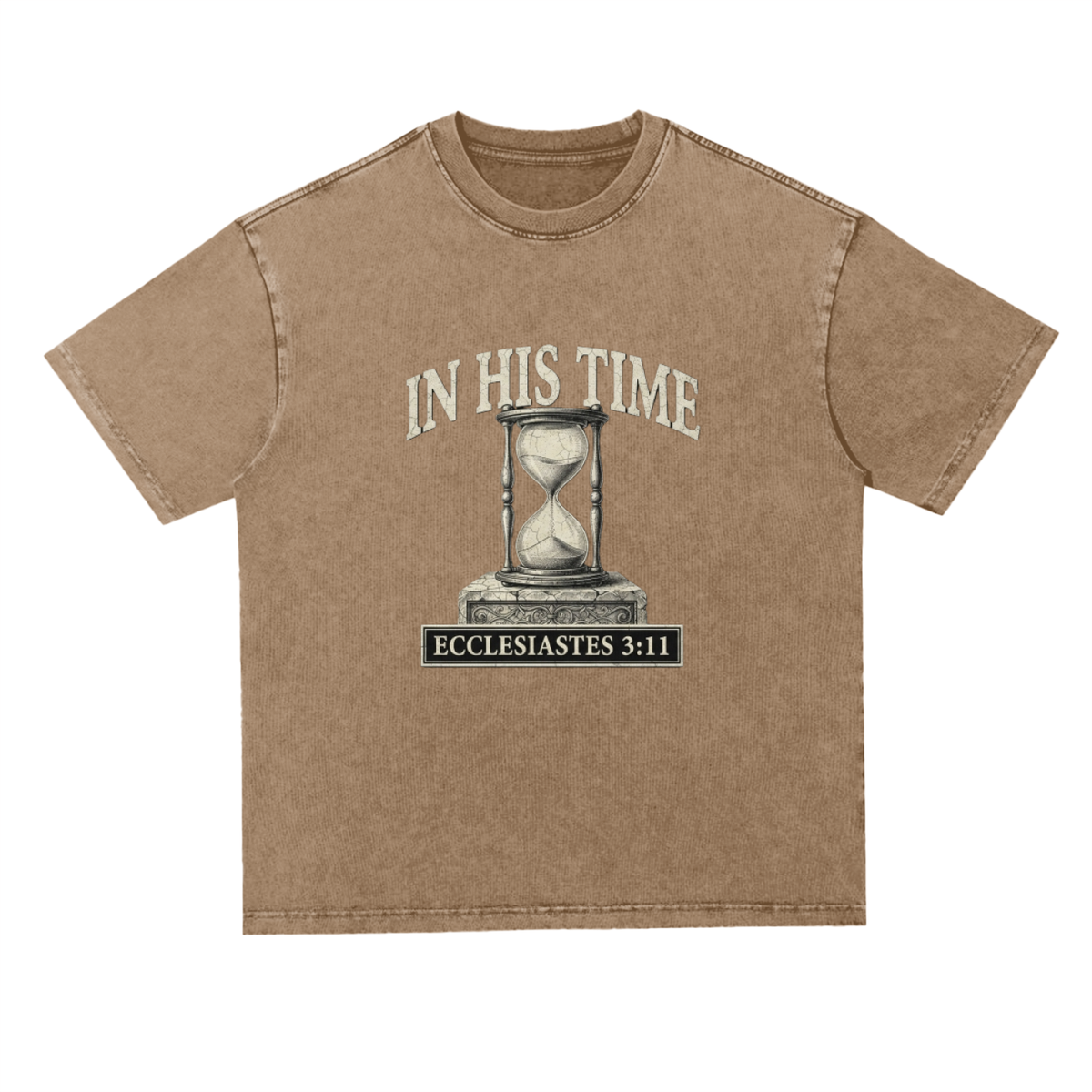 Snow Washed Heavyweight Oversize T-Shirt