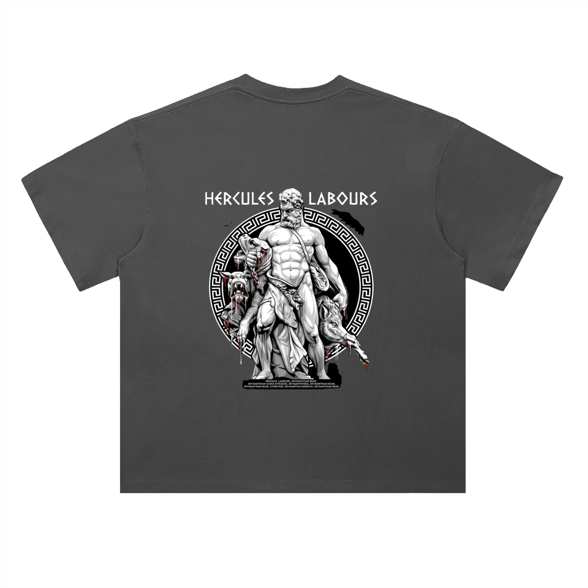 Heavyweight Drop Shoulder Cotton T-Shirt