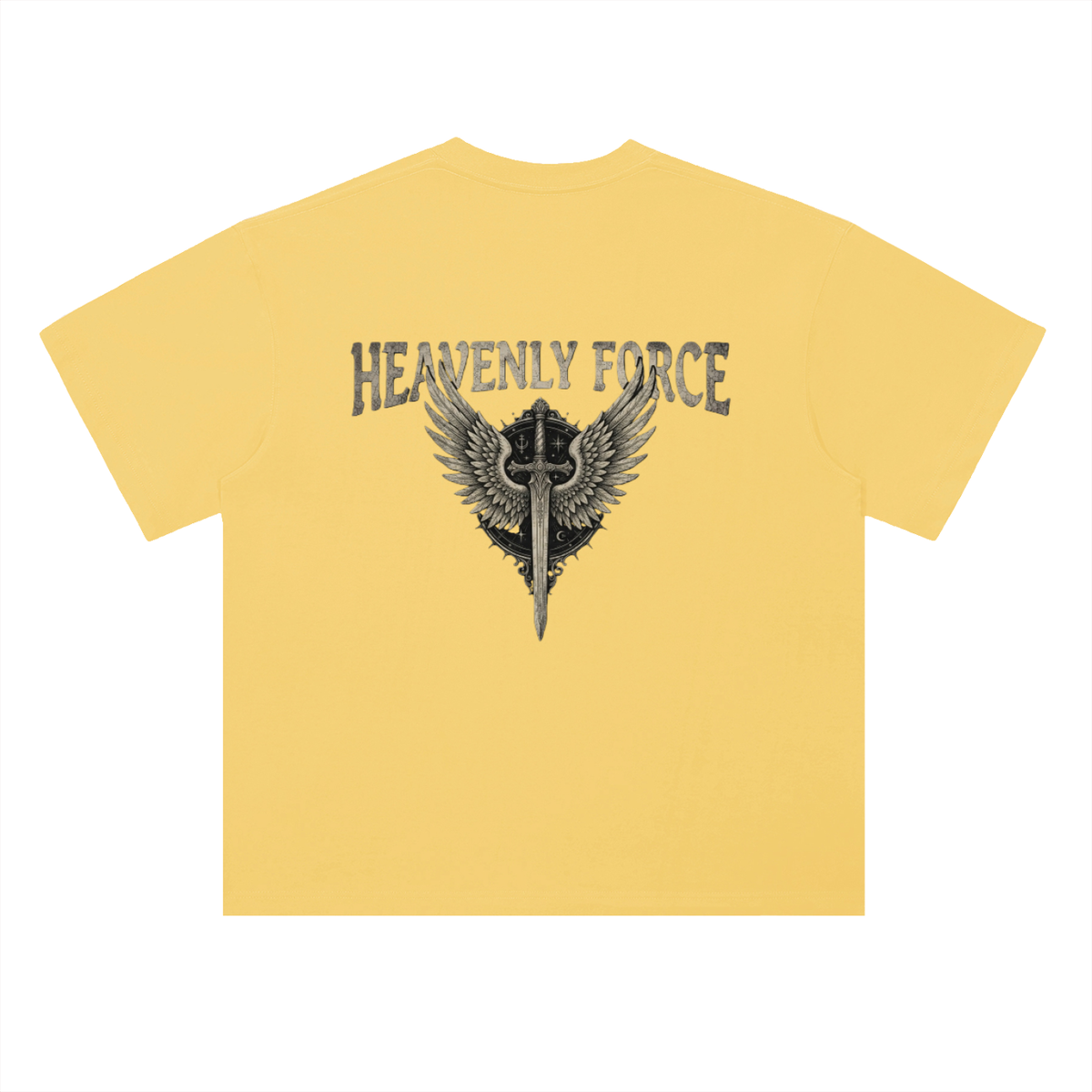 Heavyweight Drop Shoulder Cotton T-Shirt