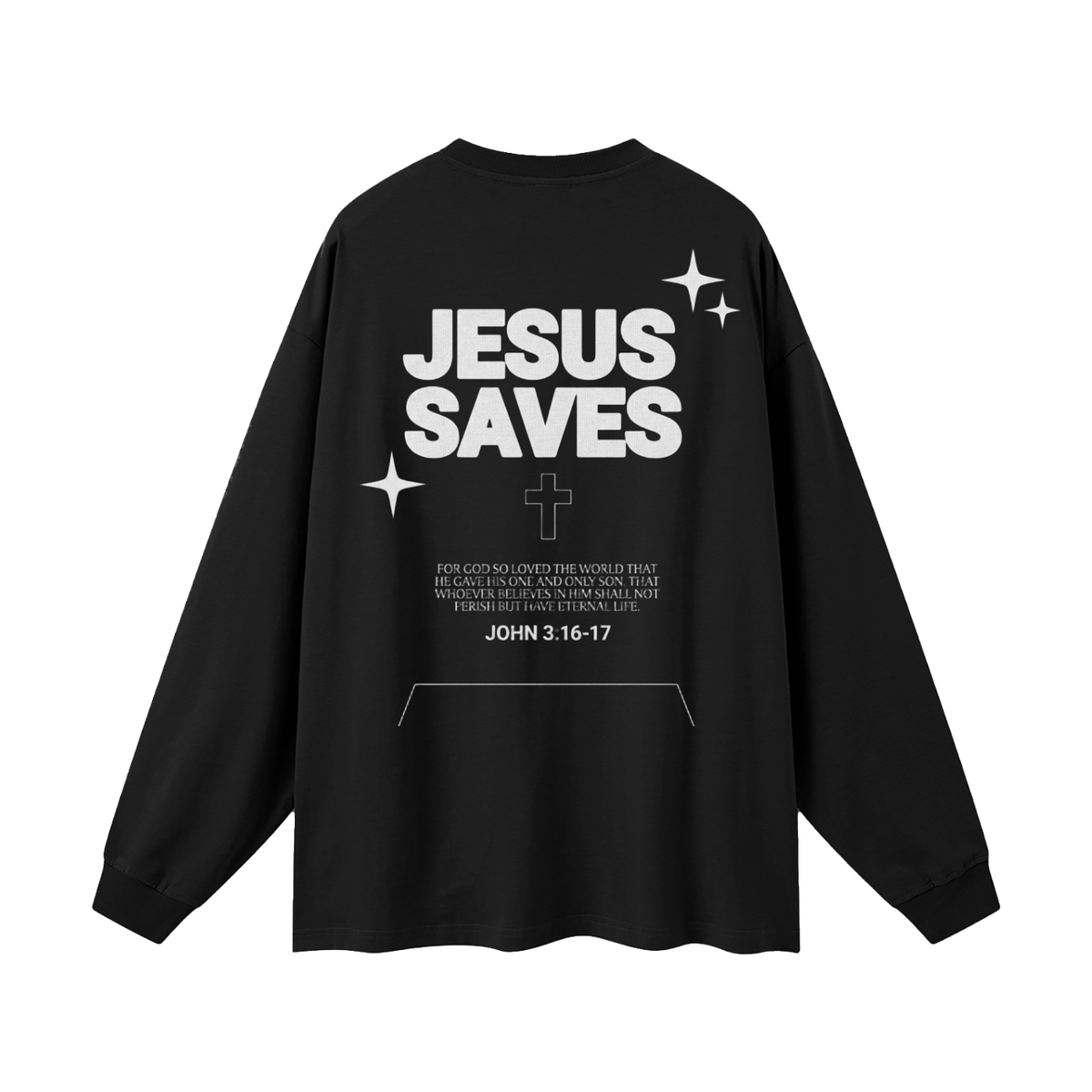 Oversized Unisex Long Sleeve T-Shirt