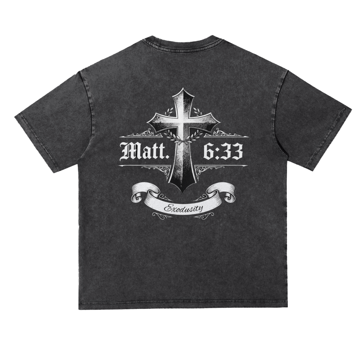 Snow Washed Heavyweight Oversize T-Shirt