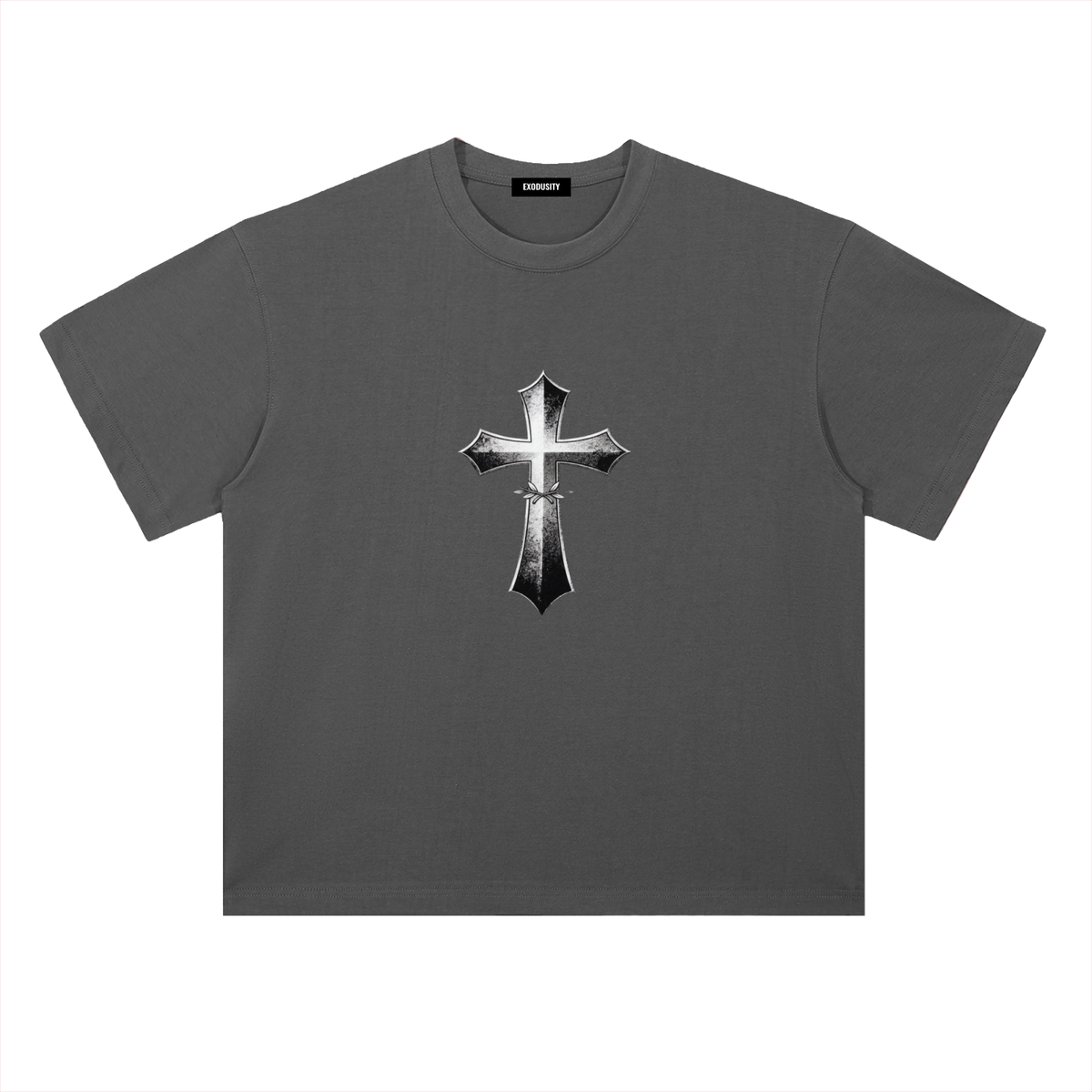 Heavyweight Drop Shoulder Cotton T-Shirt