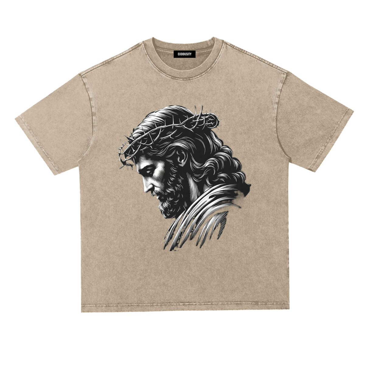 Snow Washed Heavyweight Oversize T-Shirt