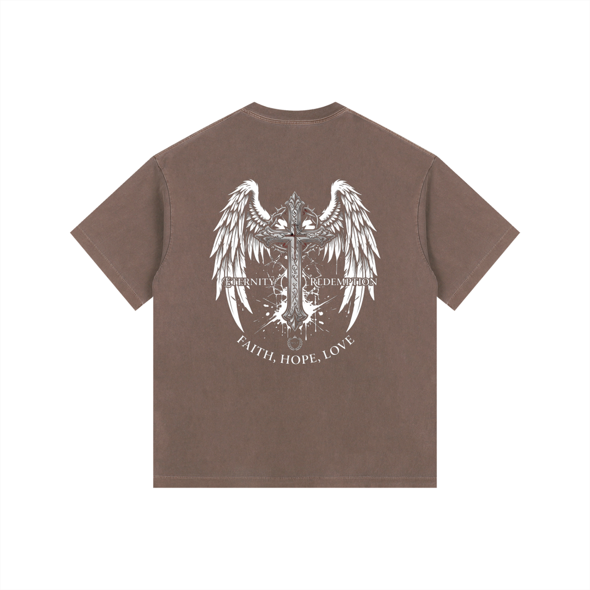 Vintage Washed Oversized Cotton T-Shirt