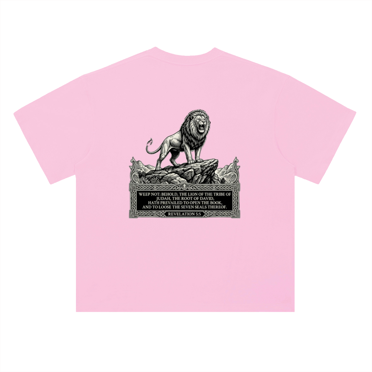 Heavyweight Drop Shoulder Cotton T-Shirt