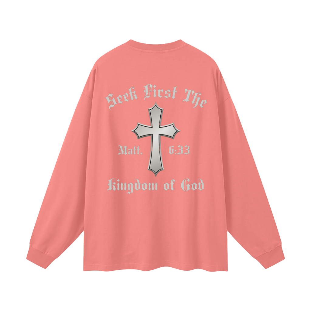 Oversized Unisex Long Sleeve T-Shirt
