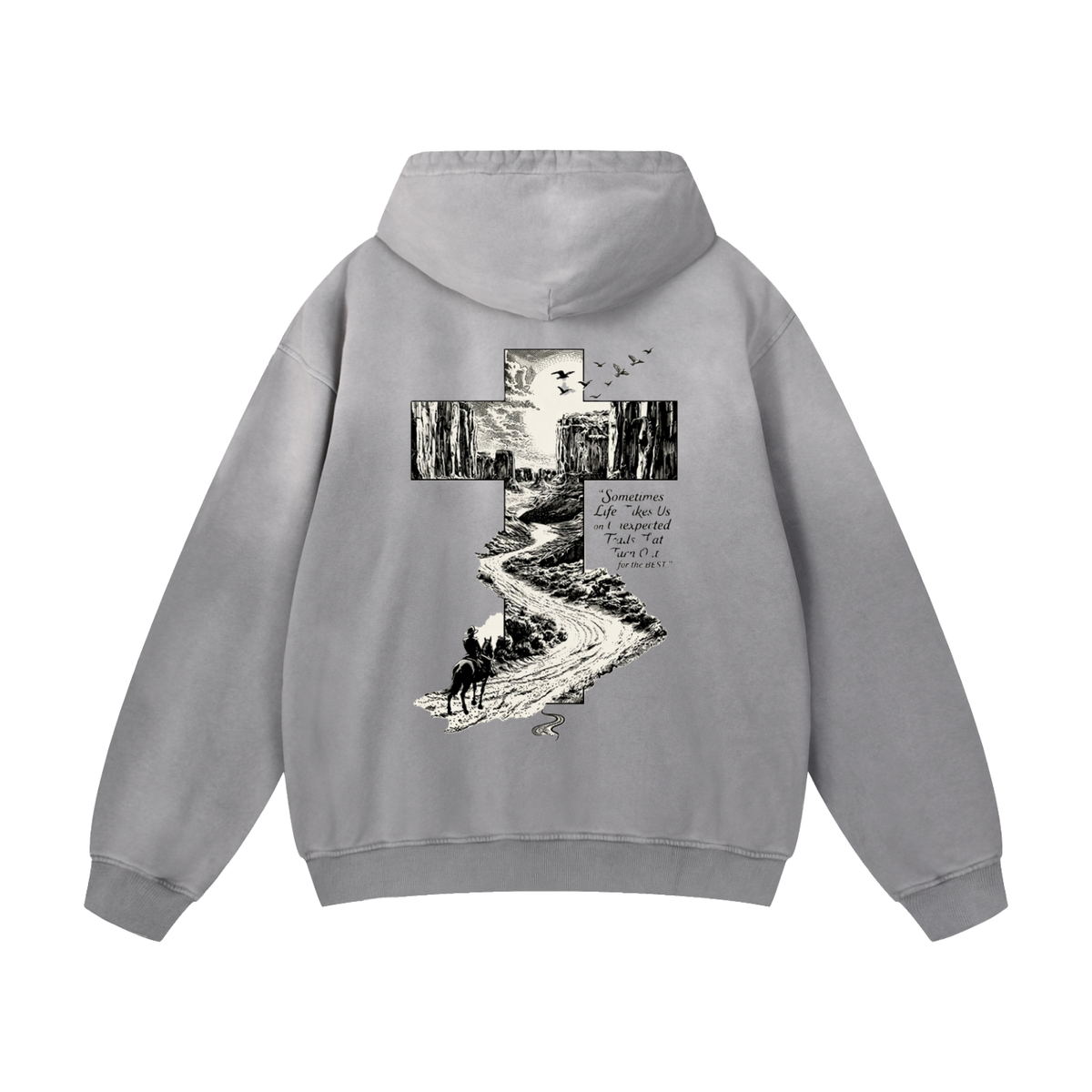 Heavyweight Sunfade Oversized Hoodie