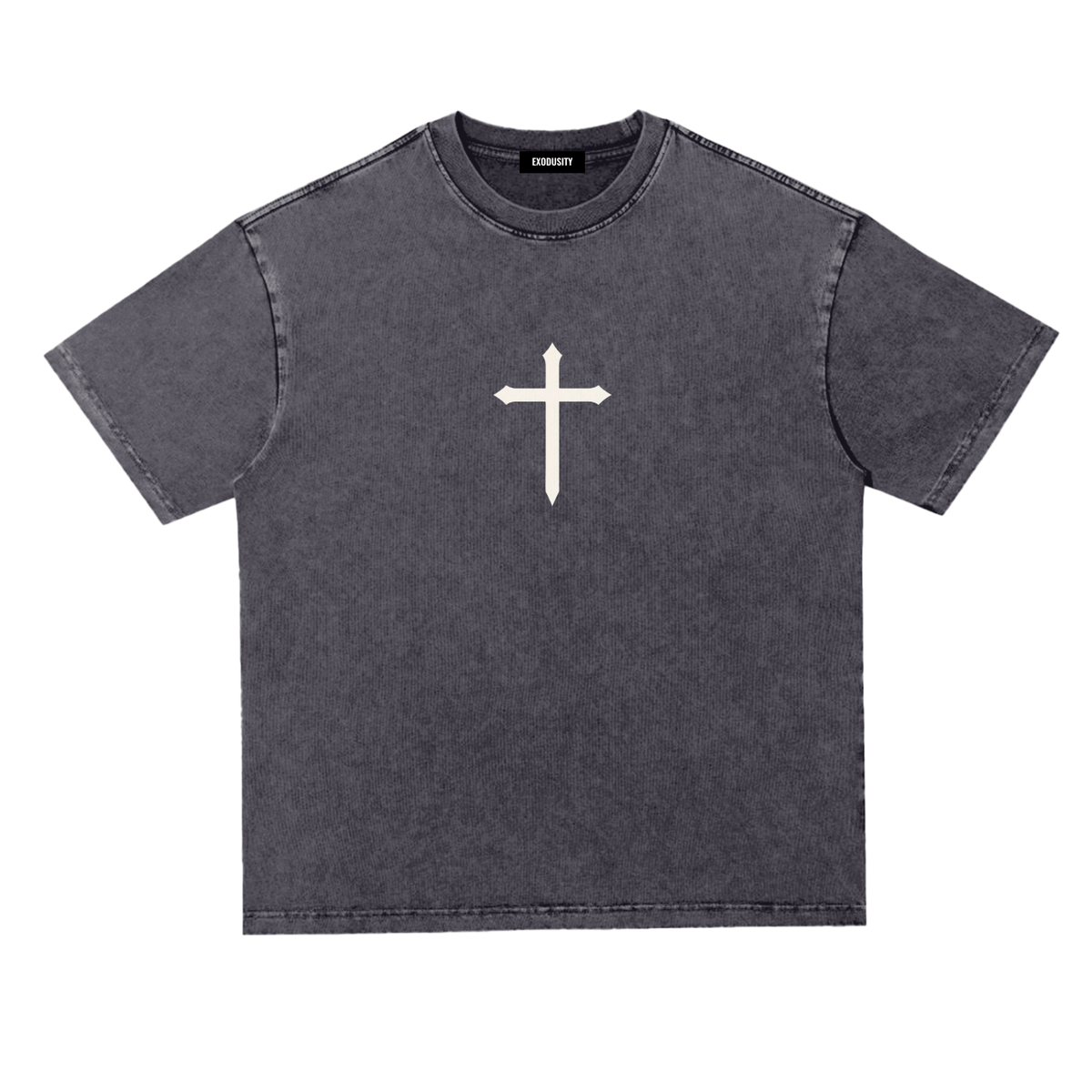 Snow Washed Heavyweight Oversize T-Shirt