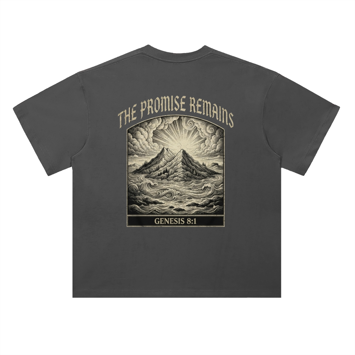 Heavyweight Drop Shoulder Cotton T-Shirt