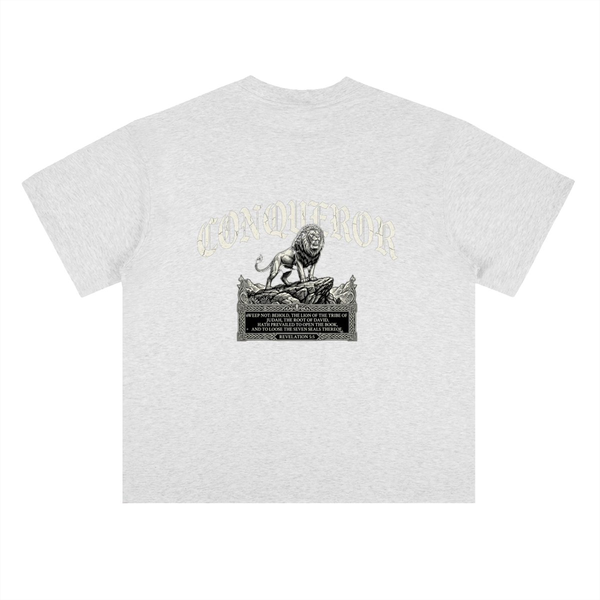 Heavyweight Drop Shoulder Cotton T-Shirt