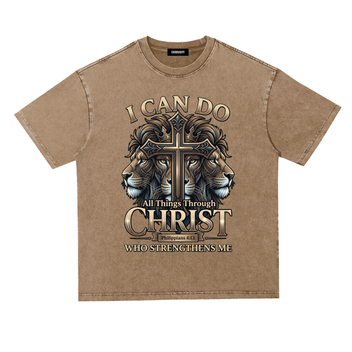 Snow Washed Heavyweight Oversize T-Shirt