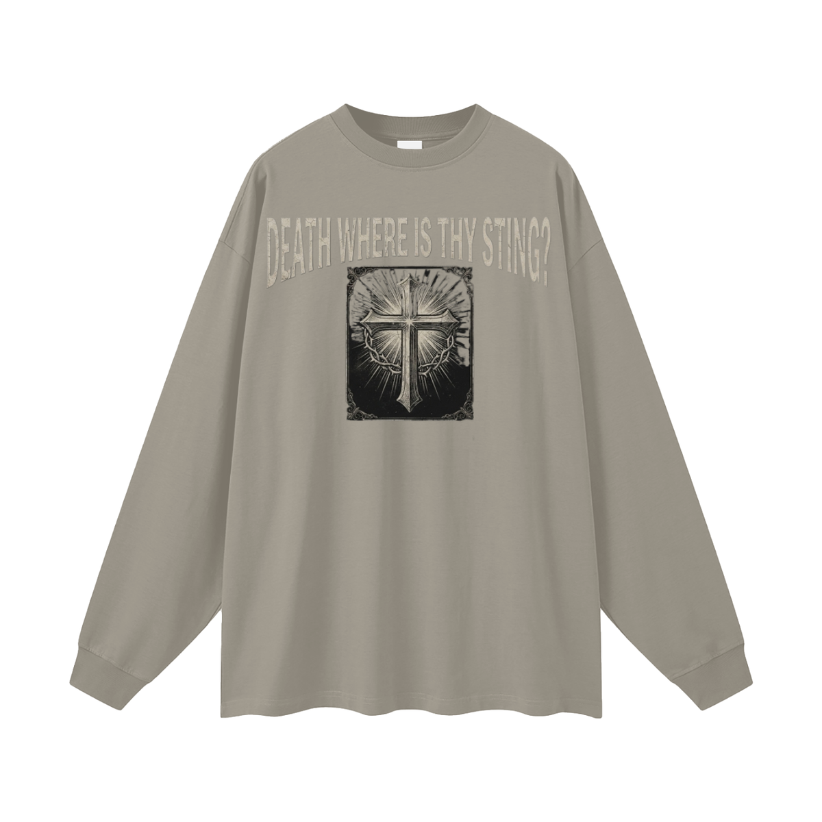 Oversized Unisex Long Sleeve T-Shirt