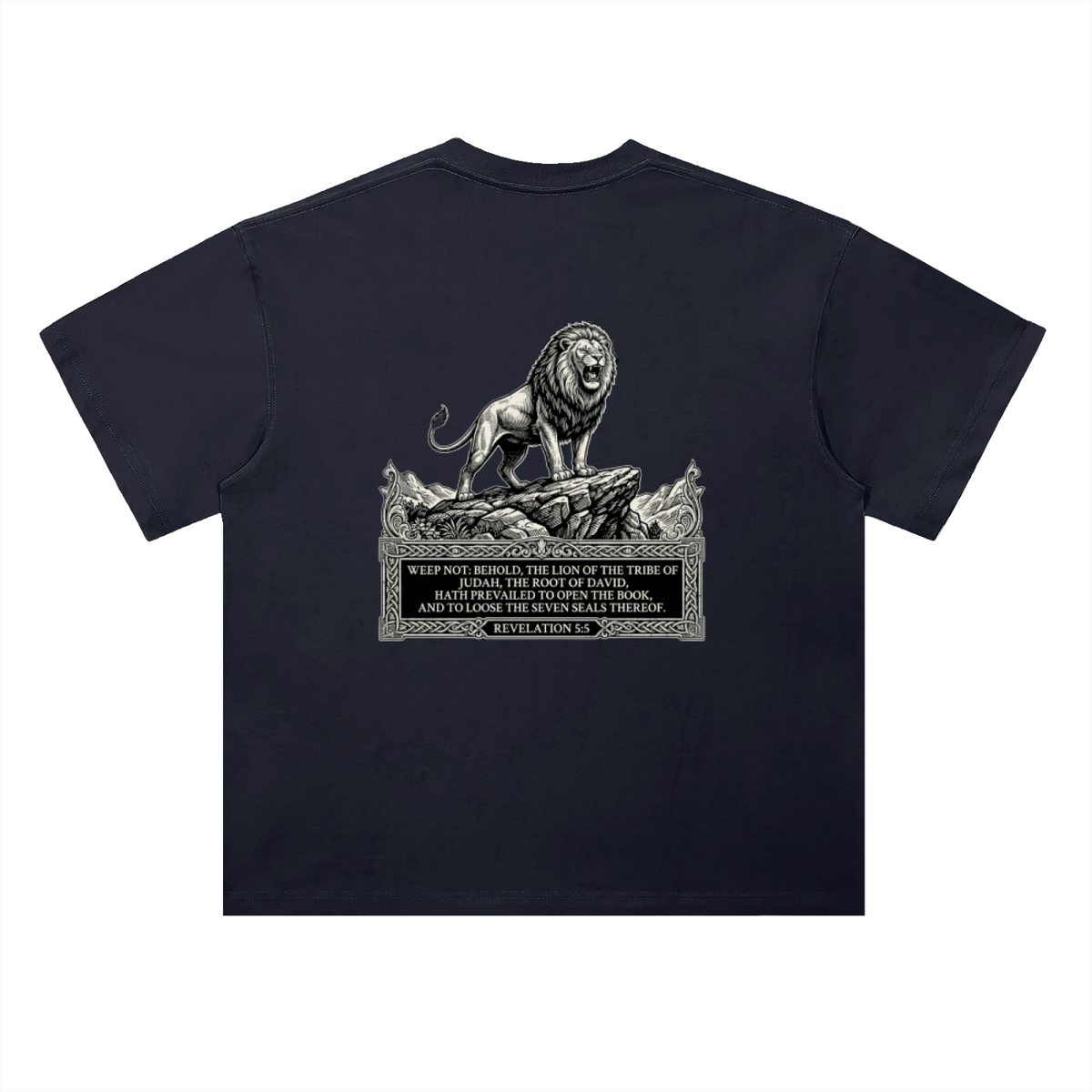Heavyweight Drop Shoulder Cotton T-Shirt