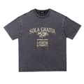 Snow Washed Heavyweight Oversize T-Shirt