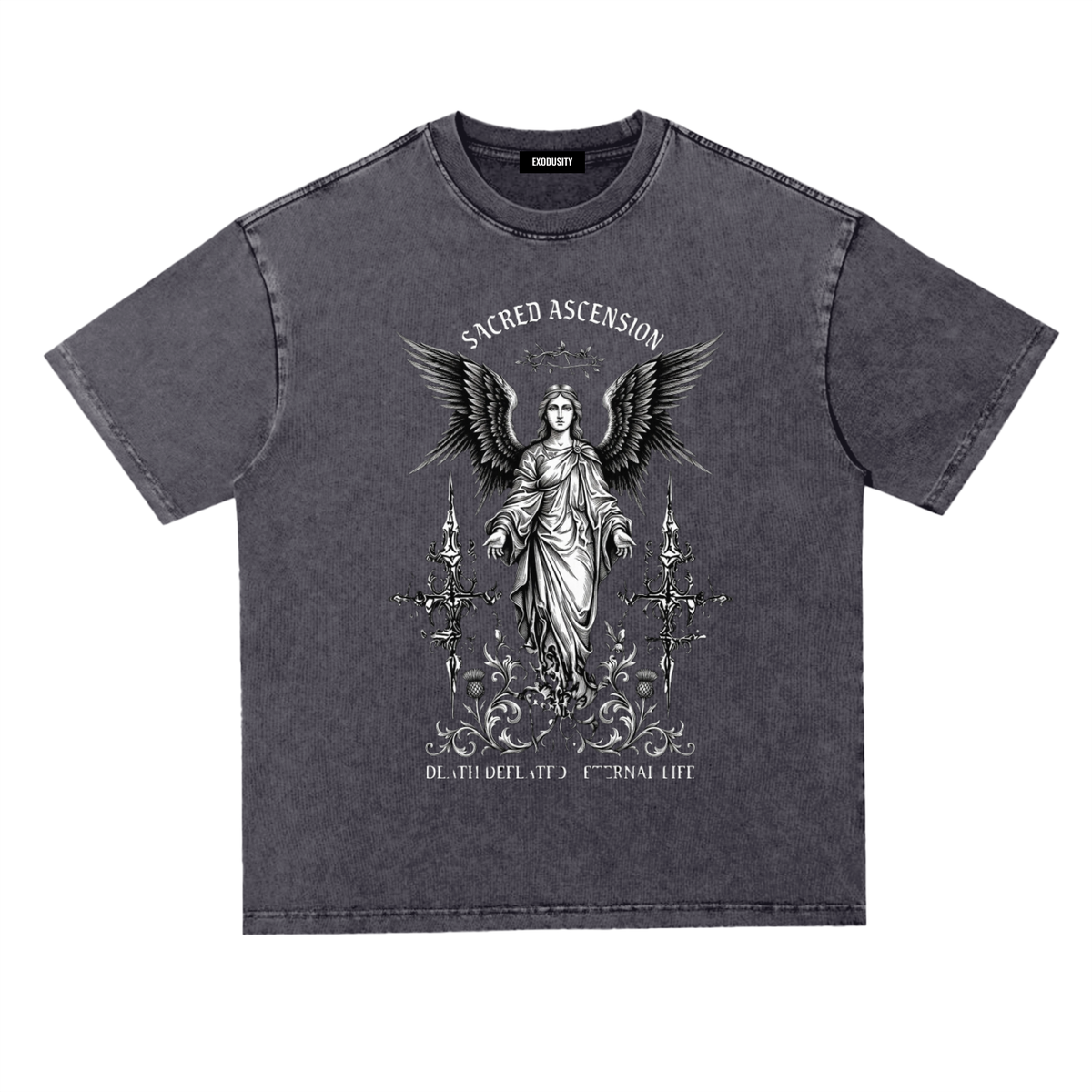 Snow Washed Heavyweight Oversize T-Shirt