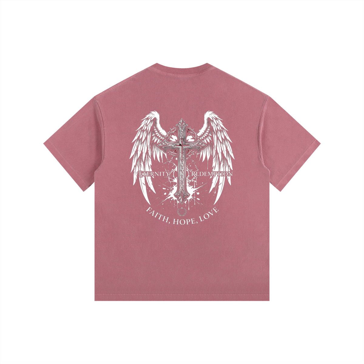 Vintage Washed Oversized Cotton T-Shirt