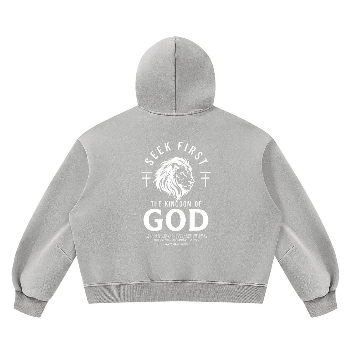 Unisex Vintage Wash Boxy Fleece Hoodie