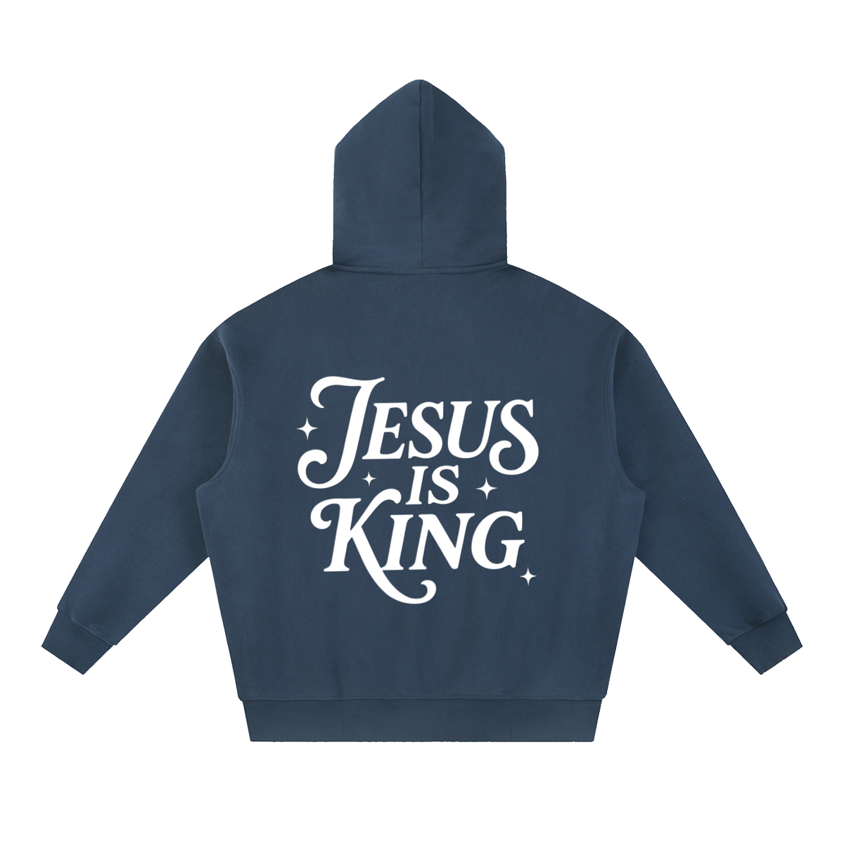 Essential Oversized Boxy Fit Fleece Hoodie