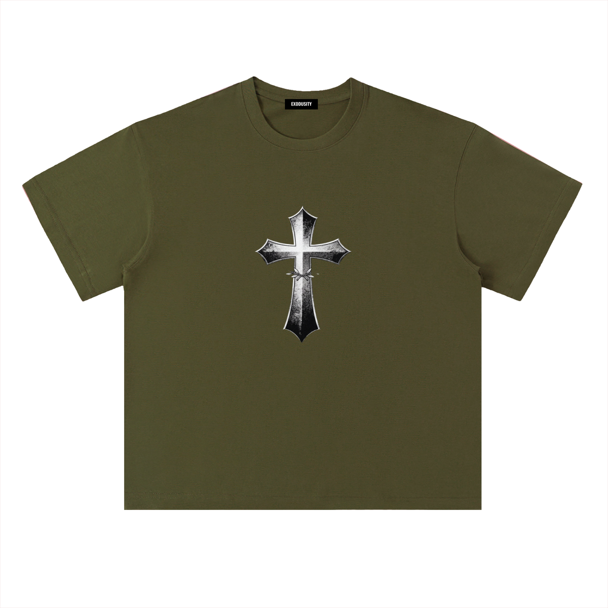 Heavyweight Drop Shoulder Cotton T-Shirt